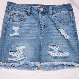Jean Mini Skirt